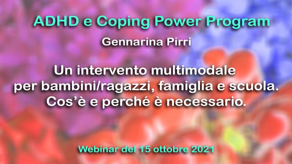 ADHD e Coping Power Program – il video