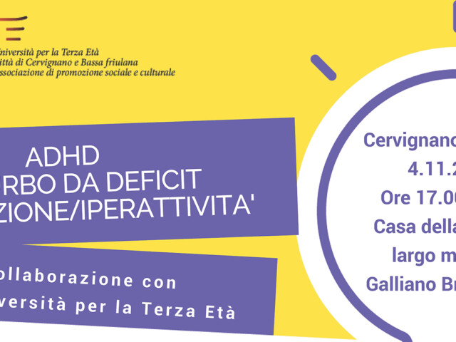 L’ADHD dall’infanzia all’età adulta