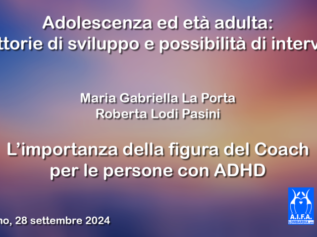 L’importanza della figura del Coach per le persone con ADHD – Il video