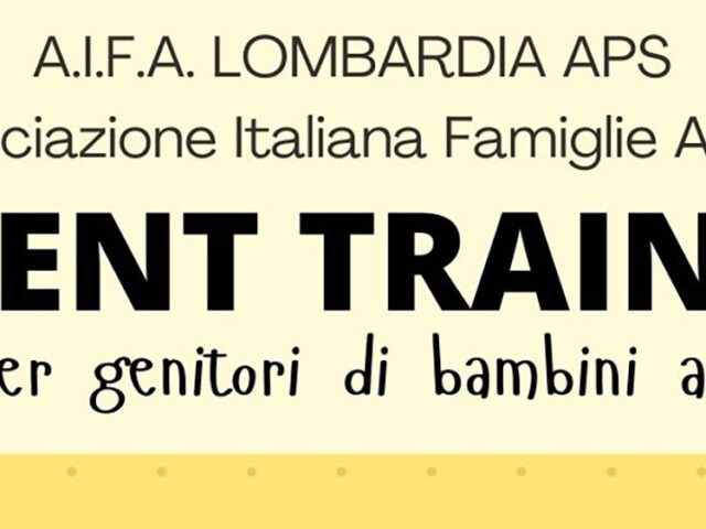 ADHD/Parent Training on line (figli 6-12 anni) 2025